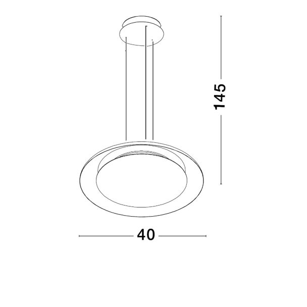 LUCES EXCLUSIVAS LAMPA WISZĄCA CAPINOTA LE44795