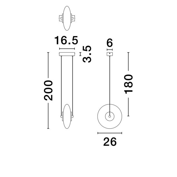 LUCES EXCLUSIVAS LAMPA WISZĄCA HUACARAJE LE44827