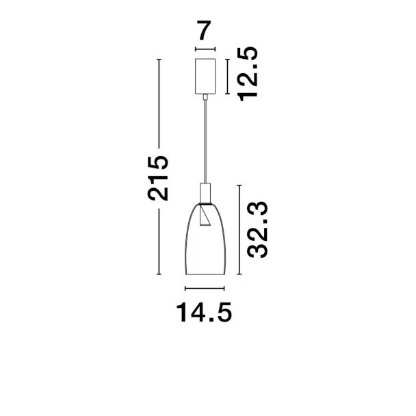 LUCES EXCLUSIVAS LAMPA WISZĄCA IQUITOS LE44847