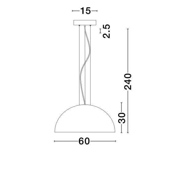 LUCES EXCLUSIVAS LAMPA WISZĄCA JULIACA LE44858