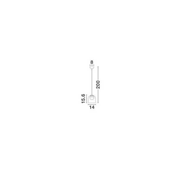 LUCES EXCLUSIVAS TAVENCO LE45211 lampa wisząca