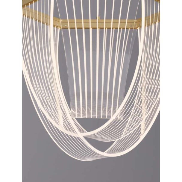 LUCES EXCLUSIVAS ZARLINO LE45391 lampa wisząca