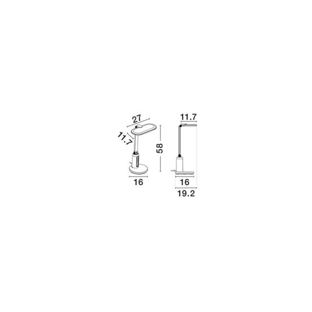 LUCES EXCLUSIVAS CENZIRA LE45412 lampa biurkowa