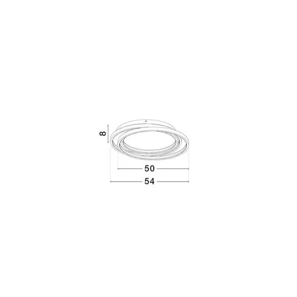 LUCES EXCLUSIVAS TELVIRA LE45502 lampa sufitowa