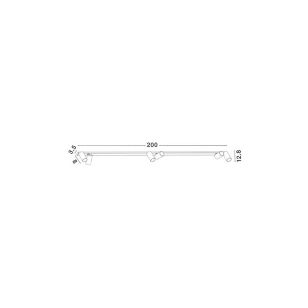 LUCES EXCLUSIVAS FALORIA LE45653 lampa sufitowa