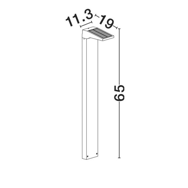 LUCES EXCLUSIVAS DIVANTA LE75123 lampa solarna