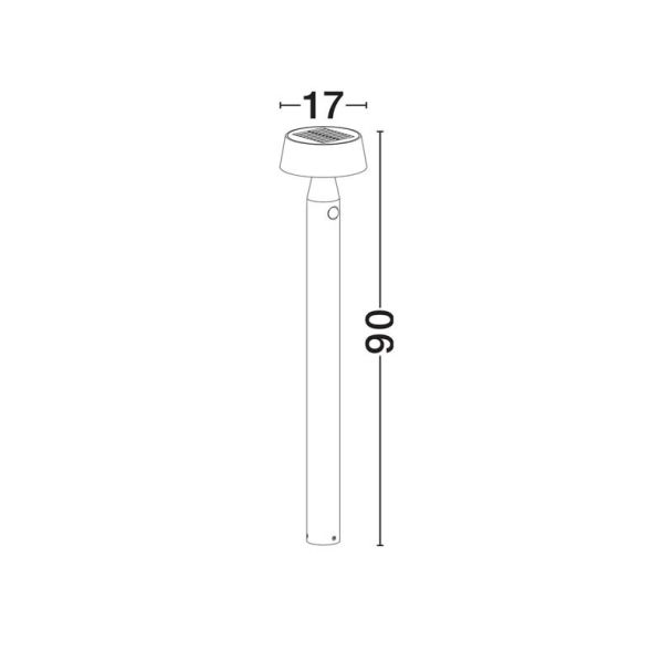 LUCES EXCLUSIVAS FRAVELA LE75125 lampa solarna
