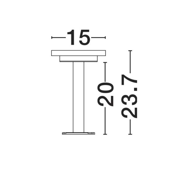 LUCES EXCLUSIVAS ALONVIA LE75154 lampa zewnętrzna stojąca