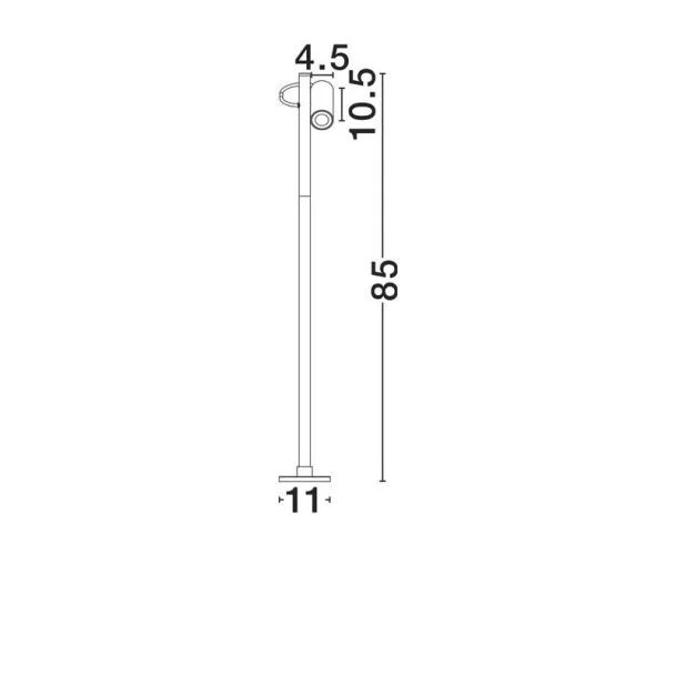 LUCES EXCLUSIVAS SALVIRA LE75166 lampa zewnętrzna