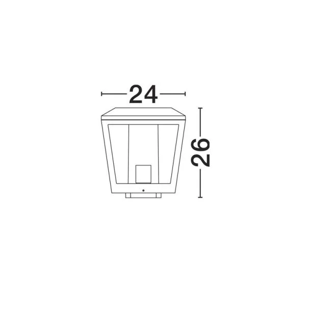 LUCES EXCLUSIVAS SARILCO LE75177 lampa zewnętrzna stojąca