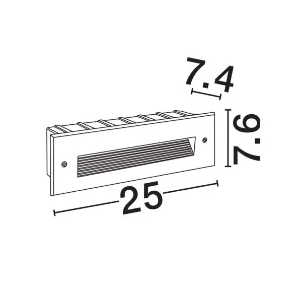 LUCES EXCLUSIVAS CENDILO LE75318 lampa zewnętrzna ścienna