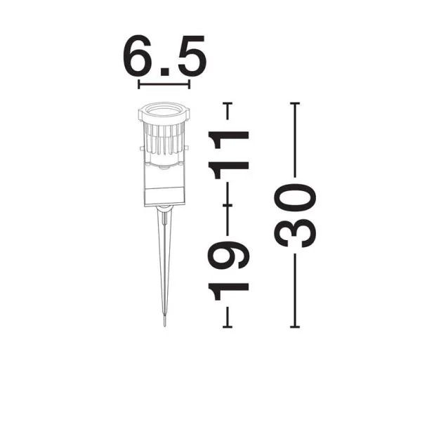 LUCES EXCLUSIVAS COLENZO LE75345 lampa zewnętrzna