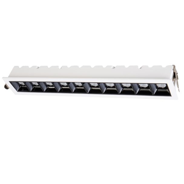 LIGHT PRESTIGE LP-0406/10RS WH Solar oprawa soczewkowa wpuszczana biała 10