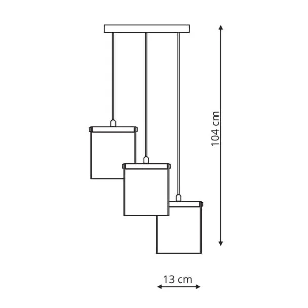 LIGHT PRESTIGE LP-1114/3C Cantos 3 plafon