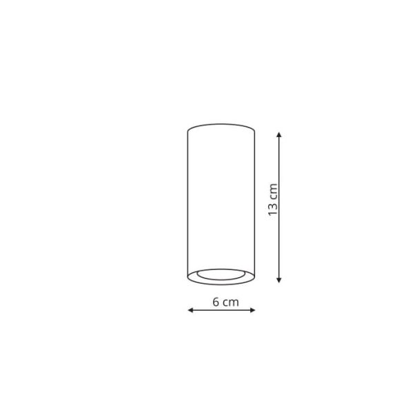 LIGHT PRESTIGE LP-232/1D - 130 Manacor oczko białe 13 cm