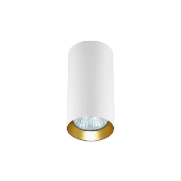 LIGHT PRESTIGE LP-232/1D - 130 WH/GD Manacor oczko białe/złoty 13cm