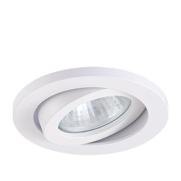 LIGHT PRESTIGE LP-440/1RS WH movable Lagos oczko podtynkowe okrągłe ruchome białe IP20
