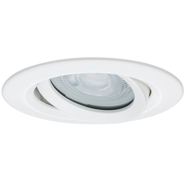 LIGHT PRESTIGE LP-4425/1RM WH Lagos oczko IP65 ruchome białe