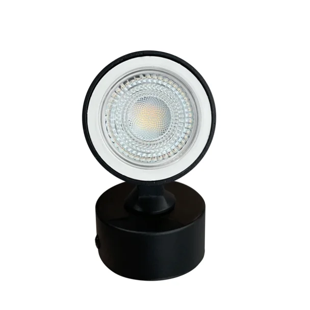 LIGHT PRESTIGE LP-770/1W BK ANILLO 1 SPOT CZARNY