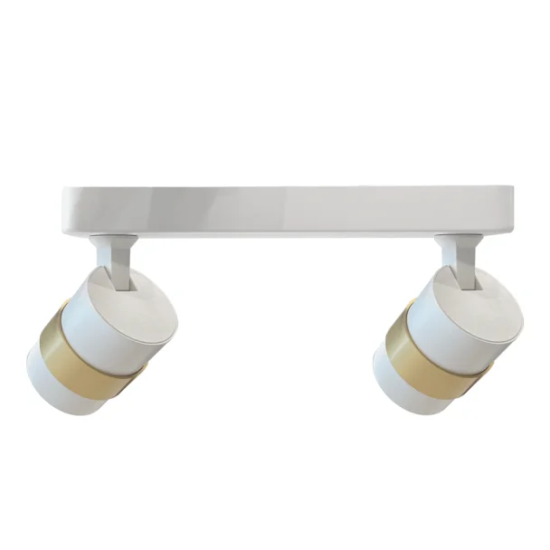 LIGHT PRESTIGE LP-770/2W WH ANILLO 2 SPOT BIAŁY