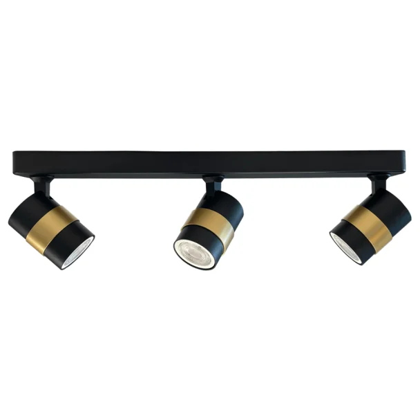 LIGHT PRESTIGE LP-770/3W BK ANILLO 3 SPOT CZARNY