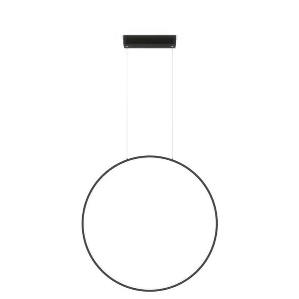 LIGHT PRESTIGE LP-999/1P S BK CCT Lampa wisząca Mirror czarna LED CCT