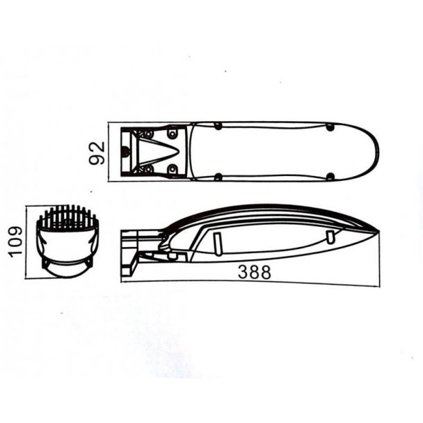 SU-MA Boat LS-LT-3A Oprawa elewacyjna LED