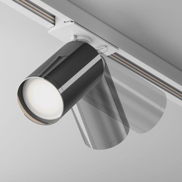 MAYTONI TR020-1-U-GU10-WGF Focus S Track Lighting biały,grafitowy
