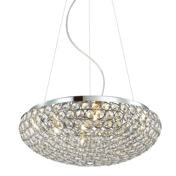ITALUX MA04995CA-007 Santo lampa wisząca Chrom