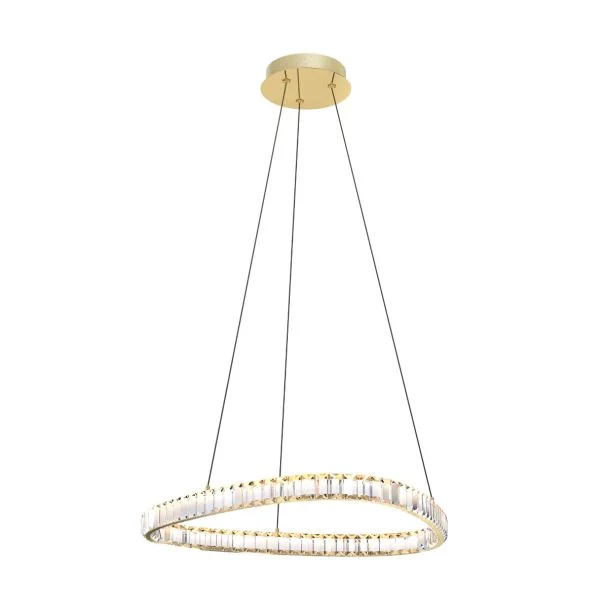 ZUMALINE MD3169-1-3GT ATHESA LAMPA WISZĄCA ZŁOTA/GOLD