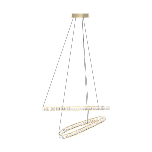 ZUMALINE MD3169-2-3GT ATHESA LAMPA WISZĄCA ZŁOTA/GOLD