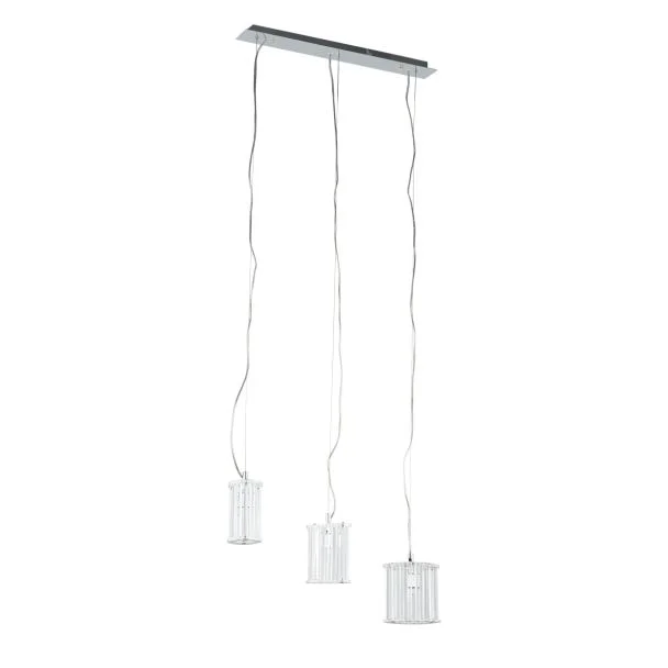ITALUX MD61109-3A Crystal X lampa wisząca Chrom