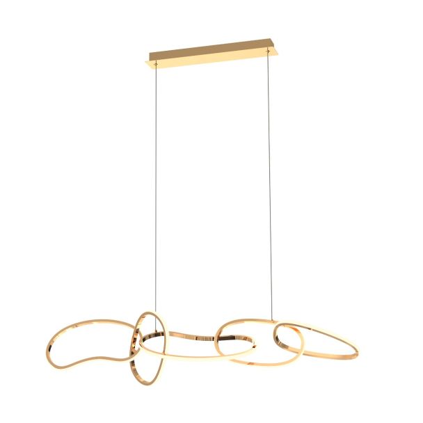ZUMALINE MD7361-5A-EGT CHOLET LAMPA WISZĄCA ZŁOTA/GOLD