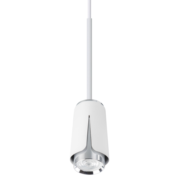 MILAGRO ML0275 FLOWER WHITE CHROME LAMPA WISZĄCA 1xGU10