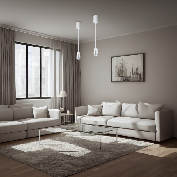 MILAGRO ML0275 FLOWER WHITE CHROME LAMPA WISZĄCA 1xGU10