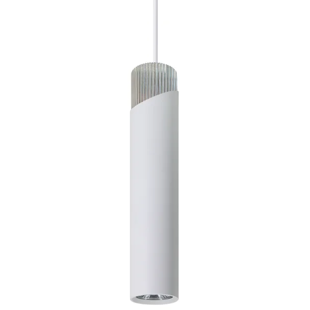 MILAGRO ML0291 NEO WHITE CHROME LAMPA WISZĄCA 1xGU10