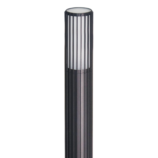 MILAGRO ML0301 VERTICAL BLACK LAMPA OGRODOWA 1xGU10 IP44