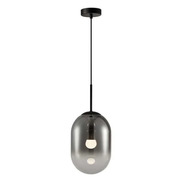 MILAGRO ML0323 Lampa wisząca ALIAS BLACK 1xE14 fi 240