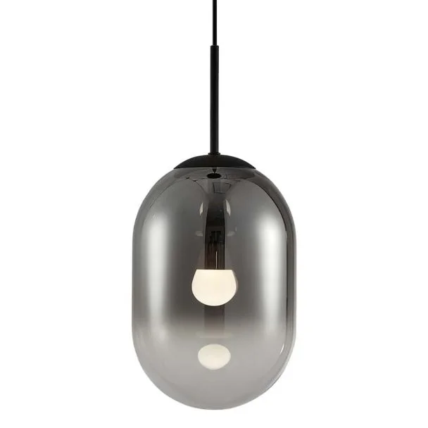 MILAGRO ML0323 Lampa wisząca ALIAS BLACK 1xE14 fi 240