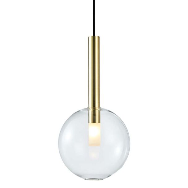 MILAGRO ML0328 Lampa wisząca NIKO GOLD 1xG9 fi 200