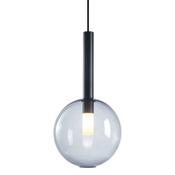 MILAGRO ML0329 Lampa wisząca NIKO BLACK 1xG9 fi 200
