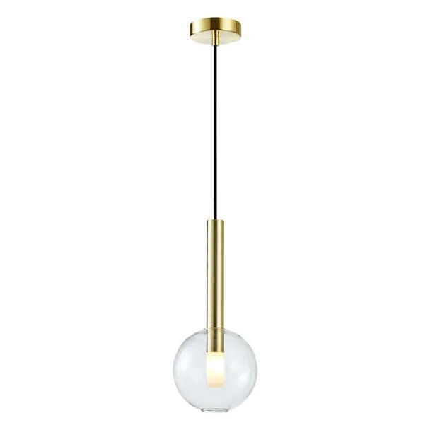 MILAGRO ML0330 Lampa wisząca NIKO GOLD 1xG9 fi 150