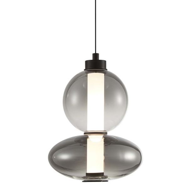 MILAGRO ML0344 Lampa wisząca DAPHNE SMOKED 12W