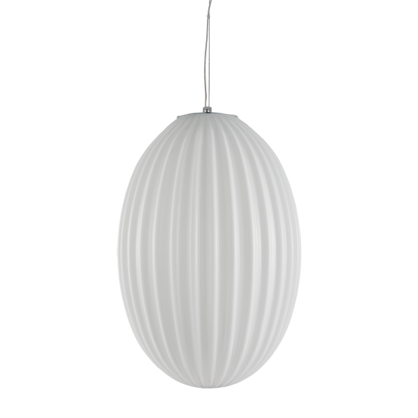 MILAGRO ML0350 Lampa wisząca BRAGA WHITE 1xE27