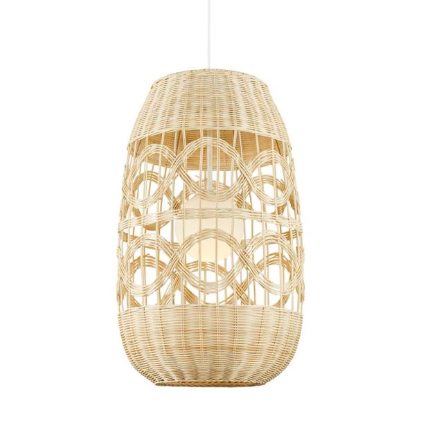 MILAGRO ML0353 Lampa wisząca ARONA NATURAL 1xE14 fi 400
