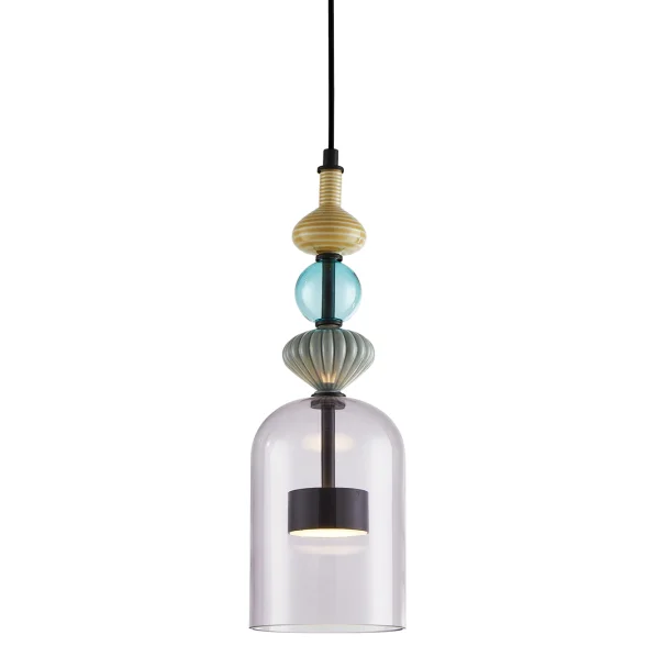 MILAGRO ML0360 Lampa wisząca ARTE 12W LED śr. 13cm czarna