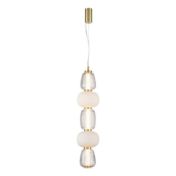 MILAGRO ML0361 Lampa wisząca CARO GOLD 40W LED