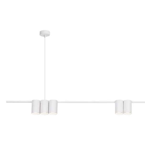 MILAGRO ML0371 Lampa wisząca (listwa) GENESIS WHITE 7xGU10