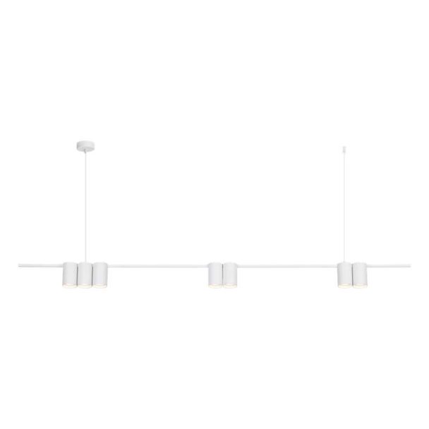 MILAGRO ML0371 Lampa wisząca (listwa) GENESIS WHITE 7xGU10