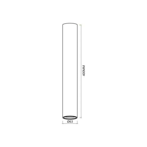 MILAGRO ML0392 GENESIS SPOT GOLD 1xGU10 40cm